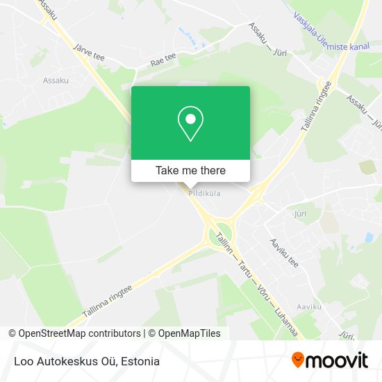 Loo Autokeskus Oü map