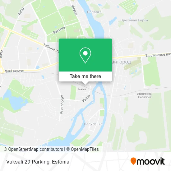 Карта Vaksali 29 Parking