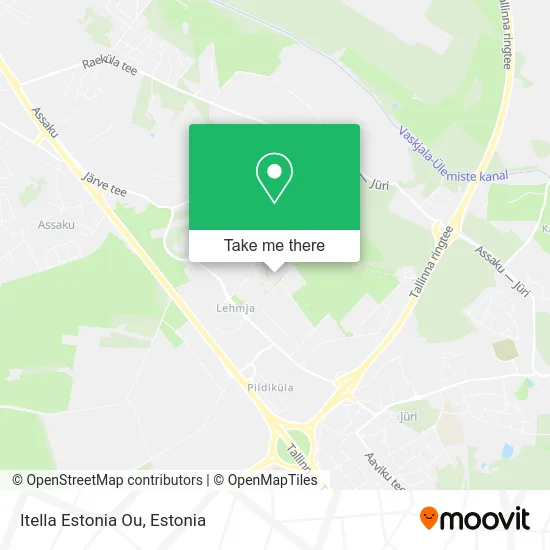 Карта Itella Estonia Ou