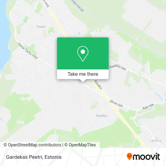 Gardekas Peetri map