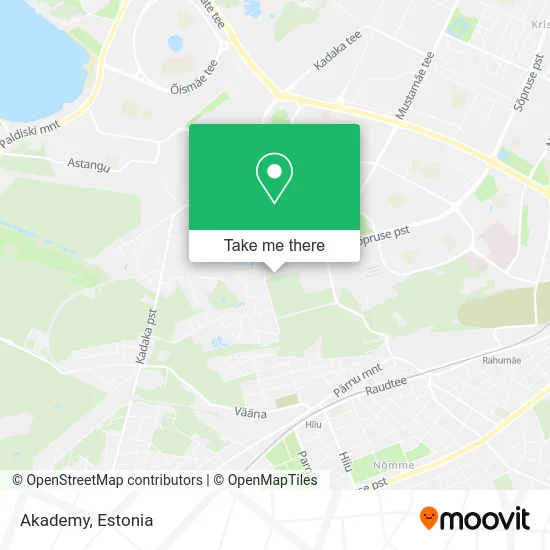 Карта Akademy