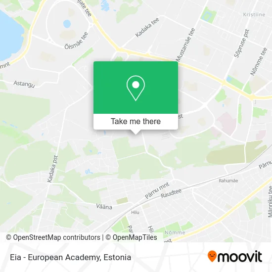 Карта Eia - European Academy