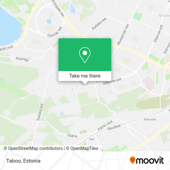 Карта Taboo