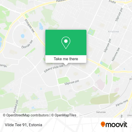 Vilde Tee 91 map