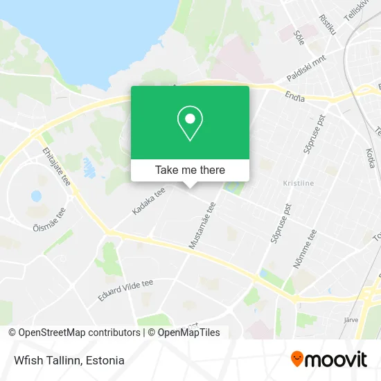 Карта Wfish Tallinn