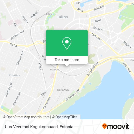Uus-Veerenni Kogukonnaaed map