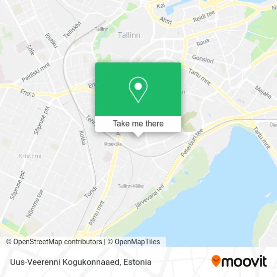 Uus-Veerenni Kogukonnaaed map
