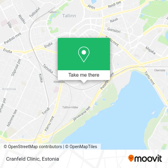 Карта Cranfeld Clinic