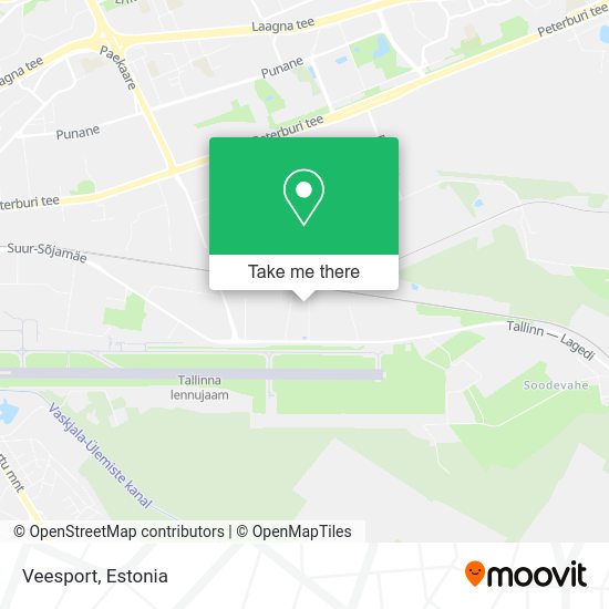 Veesport map