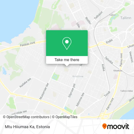 Карта Mtu Hiiumaa Ka