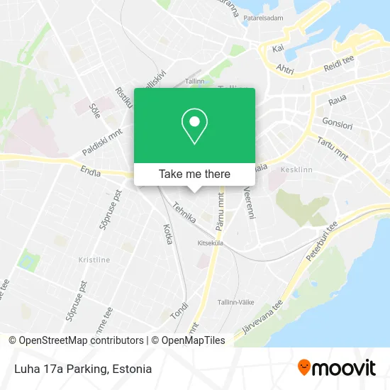 Карта Luha 17a Parking