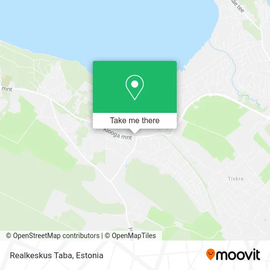 Карта Realkeskus Taba