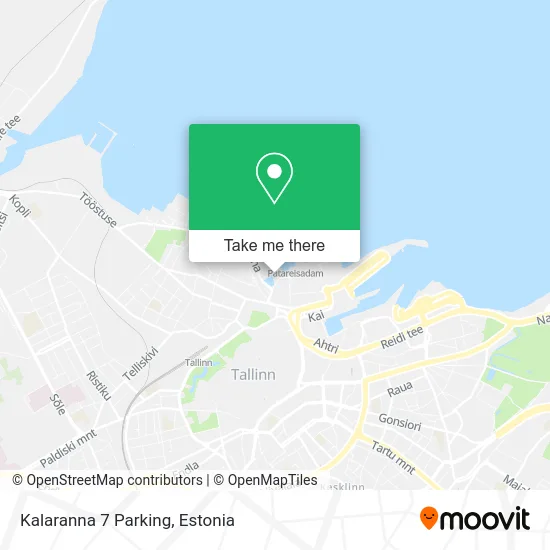 Карта Kalaranna 7 Parking