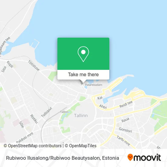 Карта Rubiwoo Ilusalong / Rubiwoo Beautysalon