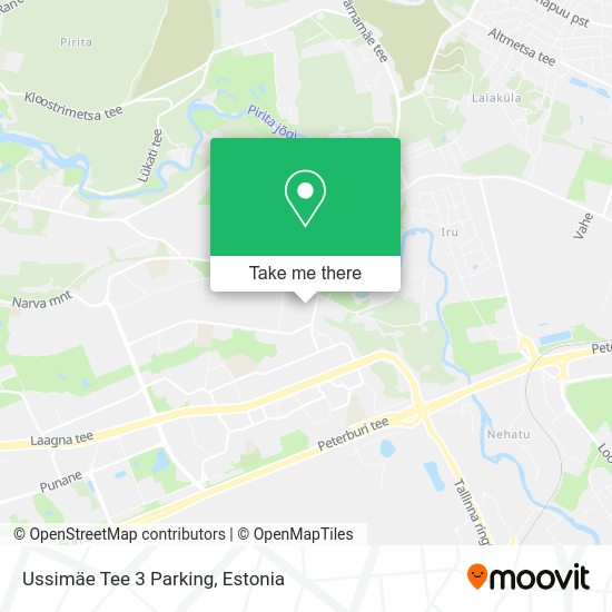 Ussimäe Tee 3 Parking map