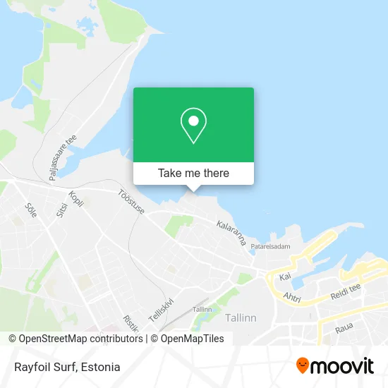 Карта Rayfoil Surf