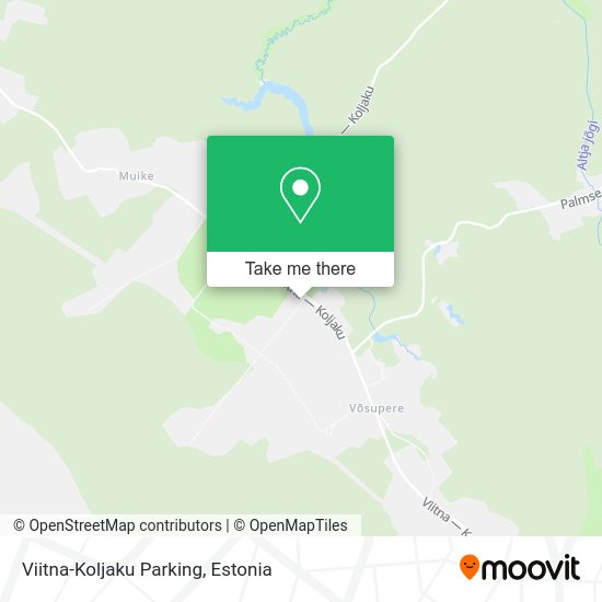Viitna-Koljaku Parking map