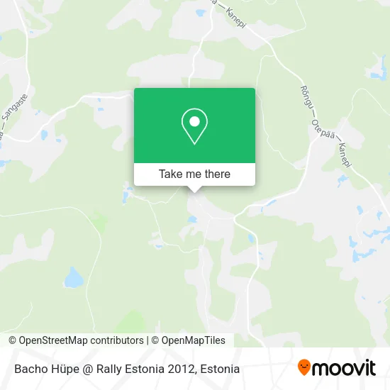 Bacho Hüpe @ Rally Estonia 2012 map