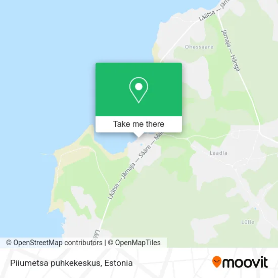 Карта Piiumetsa puhkekeskus