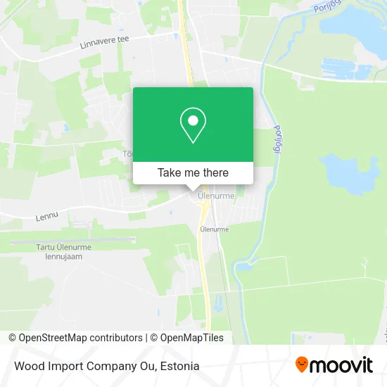 Wood Import Company Ou map