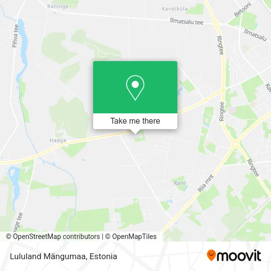 Карта Lululand Mängumaa