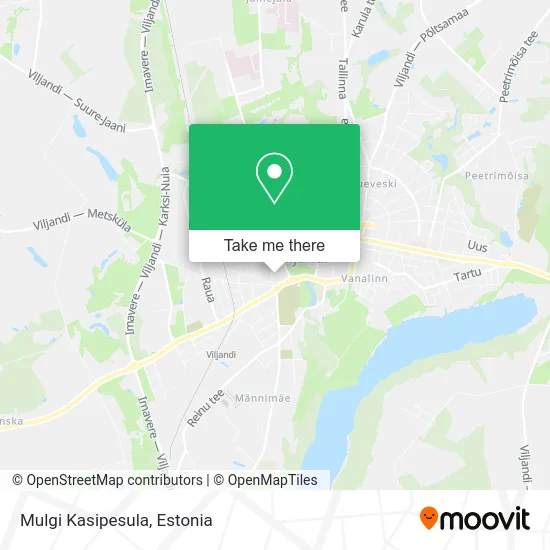 Карта Mulgi Kasipesula