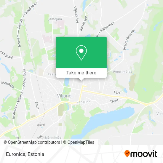 Euronics map