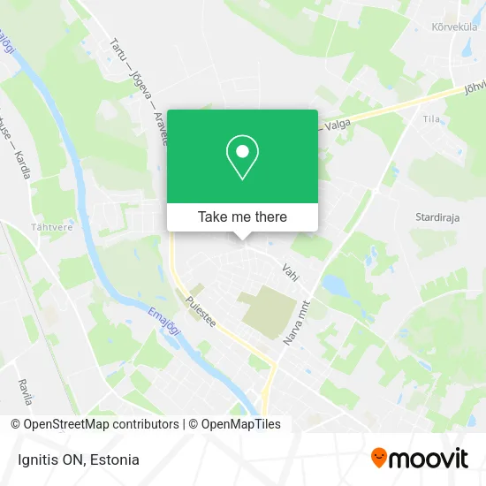 Ignitis ON map