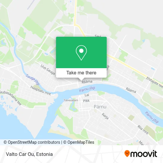 Карта Valto Car Ou