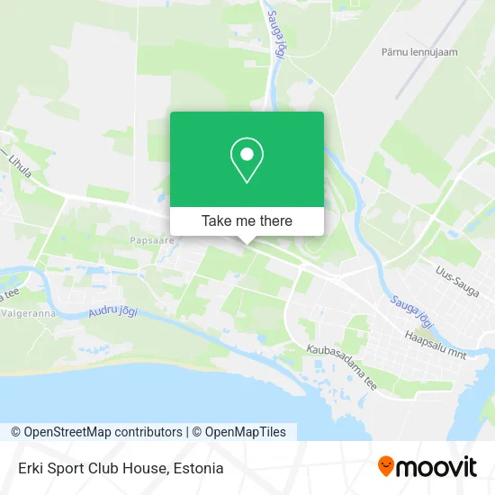 Карта Erki Sport Club House