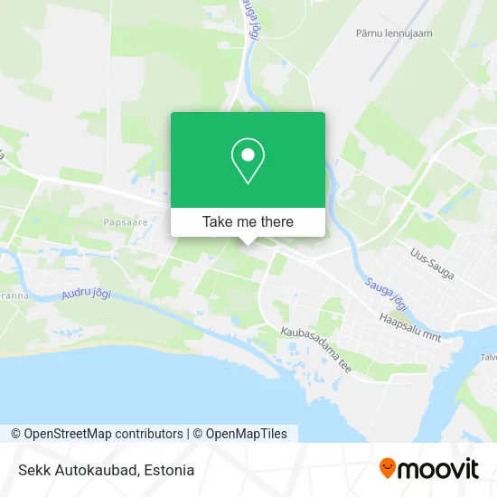 Sekk Autokaubad map