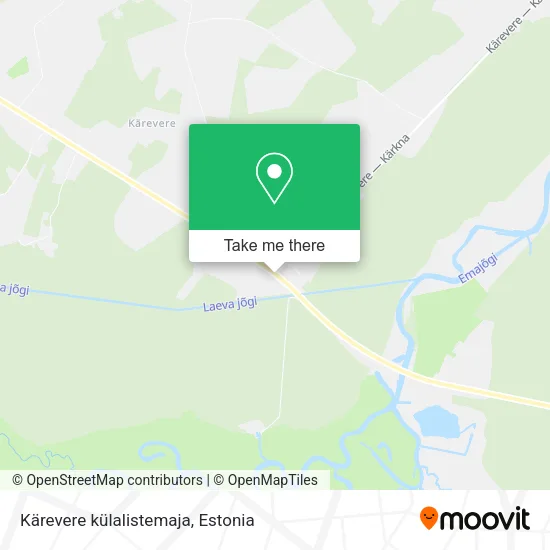 Карта Kärevere külalistemaja