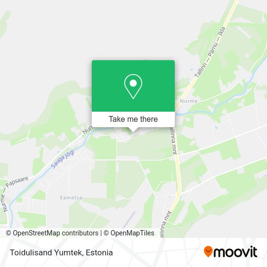 Карта Toidulisand Yumtek