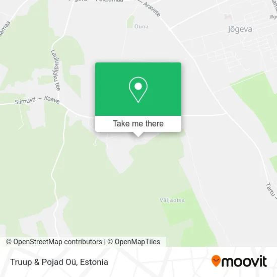 Truup & Pojad Oü map