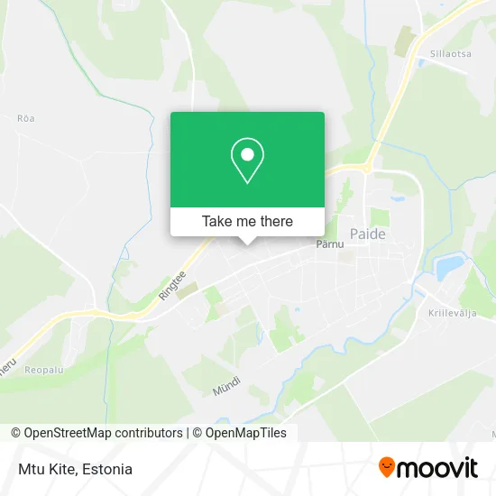 Mtu Kite map