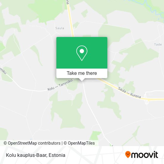 Карта Kolu kauplus-Baar