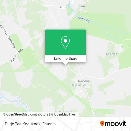 Purje Tee Kodukook map