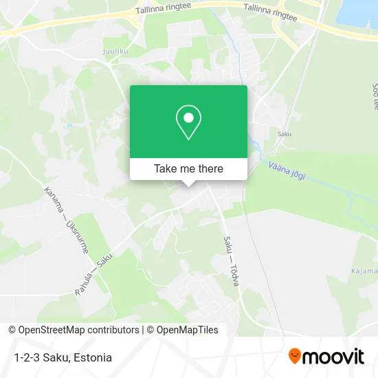 Карта 1-2-3 Saku