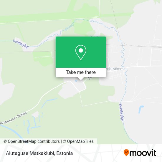 Карта Alutaguse Matkaklubi
