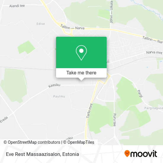 Eve Rest Massaazisalon map