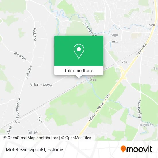 Карта Motel Saunapunkt