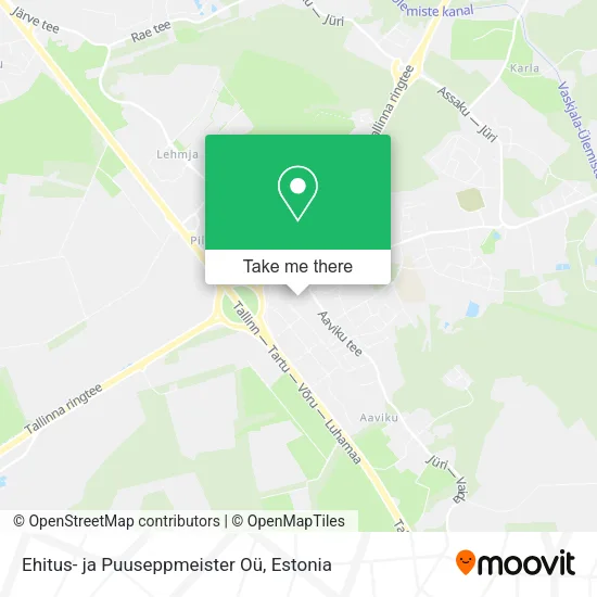 Ehitus- ja Puuseppmeister Oü map