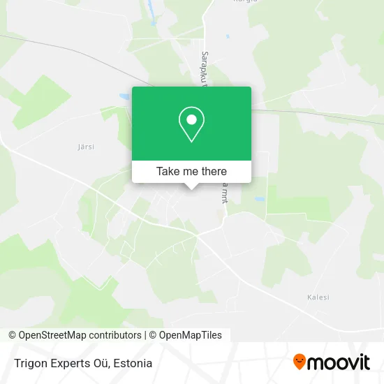 Карта Trigon Experts Oü