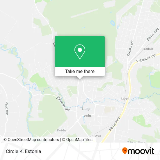 Circle K map