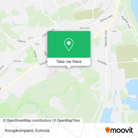 Карта Koogikompanii