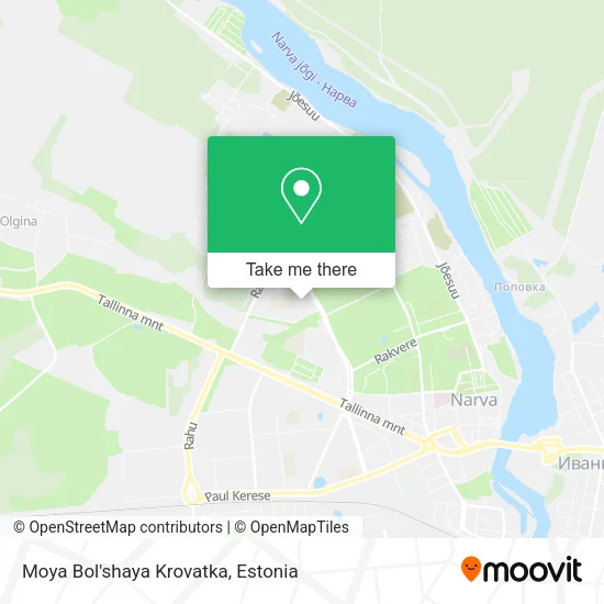 Moya Bol'shaya Krovatka map