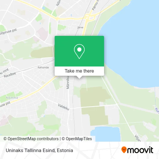 Карта Uninaks Tallinna Esind