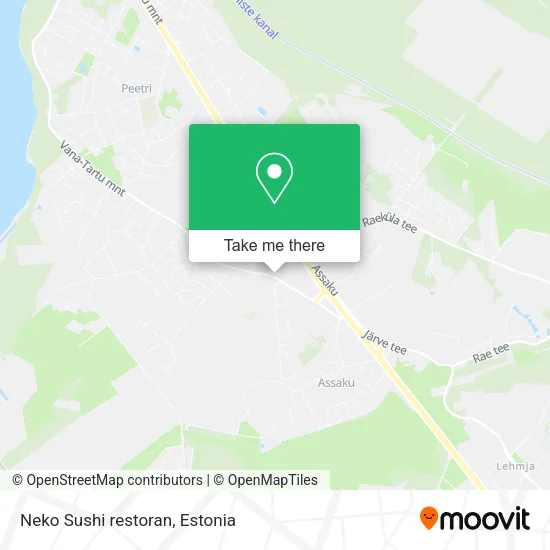 Neko Sushi restoran map
