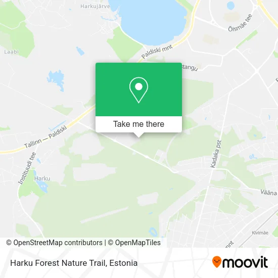 Harku Forest Nature Trail map
