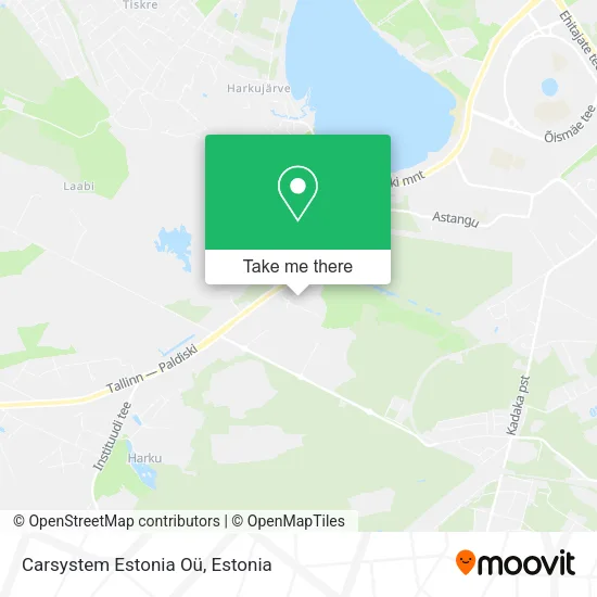 Карта Carsystem Estonia Oü